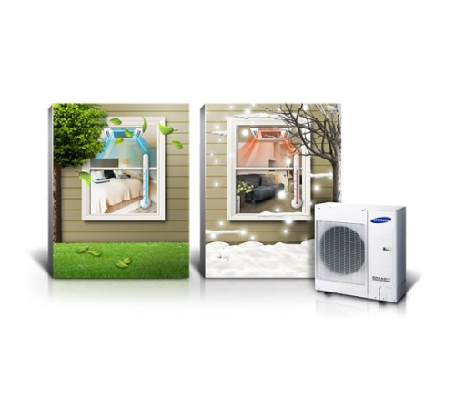 Внешний блок мульти сплит-системы на 3 комнаты Samsung Free Match AJ068FCJ3EH/EU